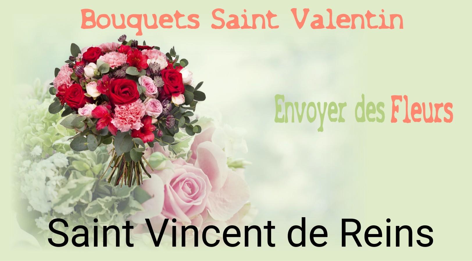 Roses de Saint-Valentin livrées à Saint-Vincent-de-Reins